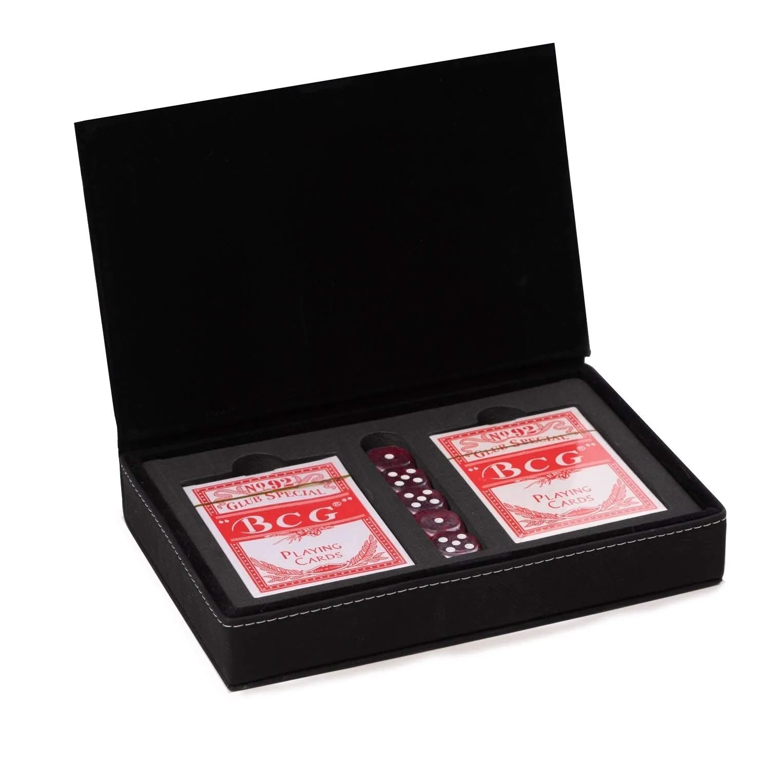 Black Playing Card Dice