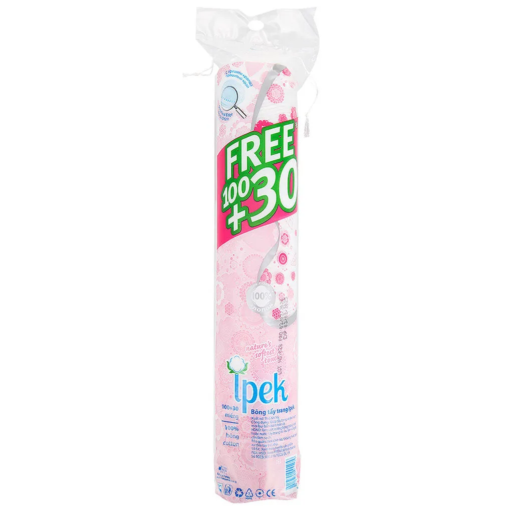 Bông Tẩy Trang Ipek Cotton Pads 150 Miếng