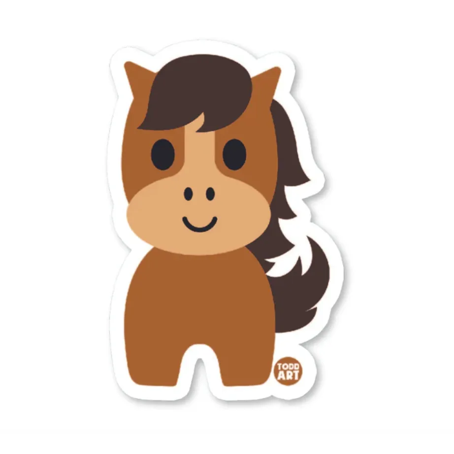 Boo-Boo Buddies Horse Sticker