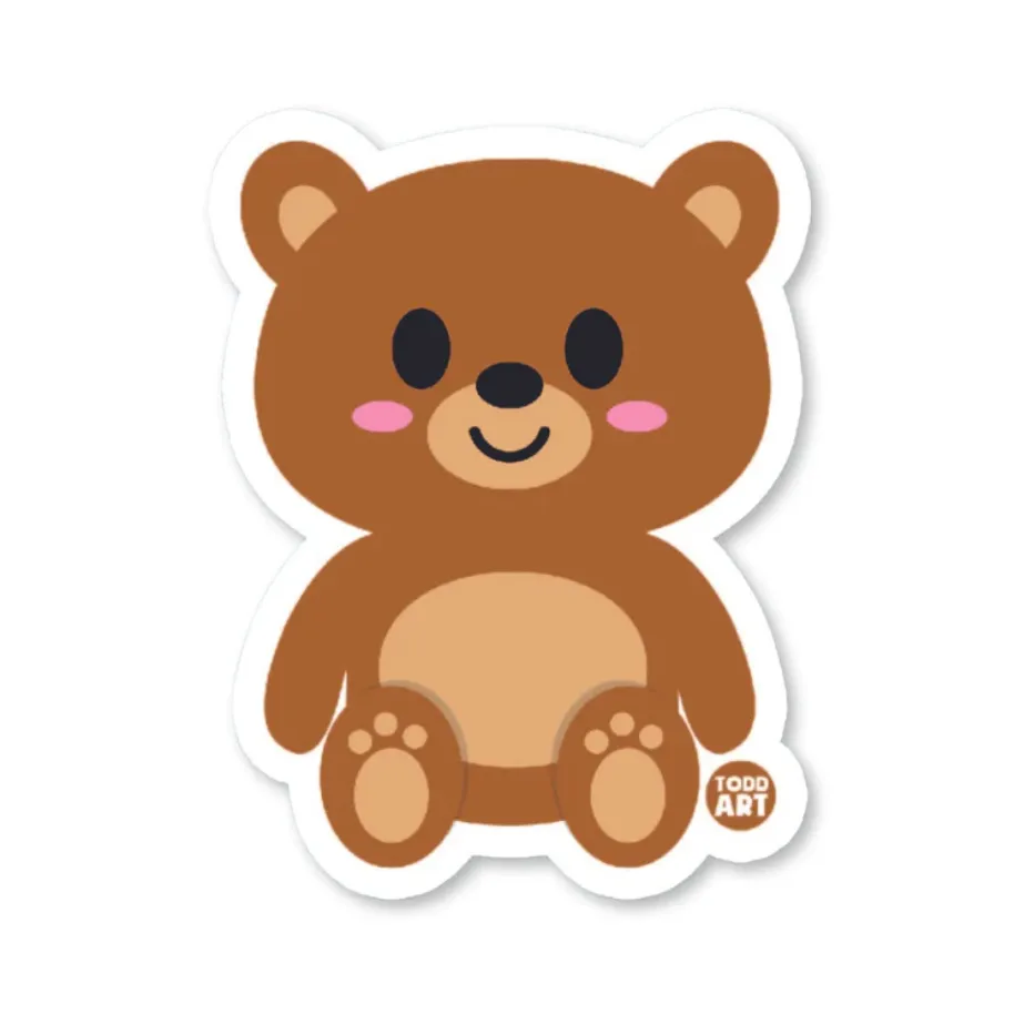 Boo-Boo Buddies Teddy Bear Sticker