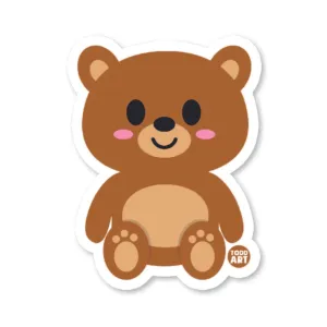 Boo-Boo Buddies Teddy Bear Sticker