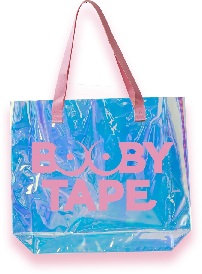 Booby Tape Holographic Bags