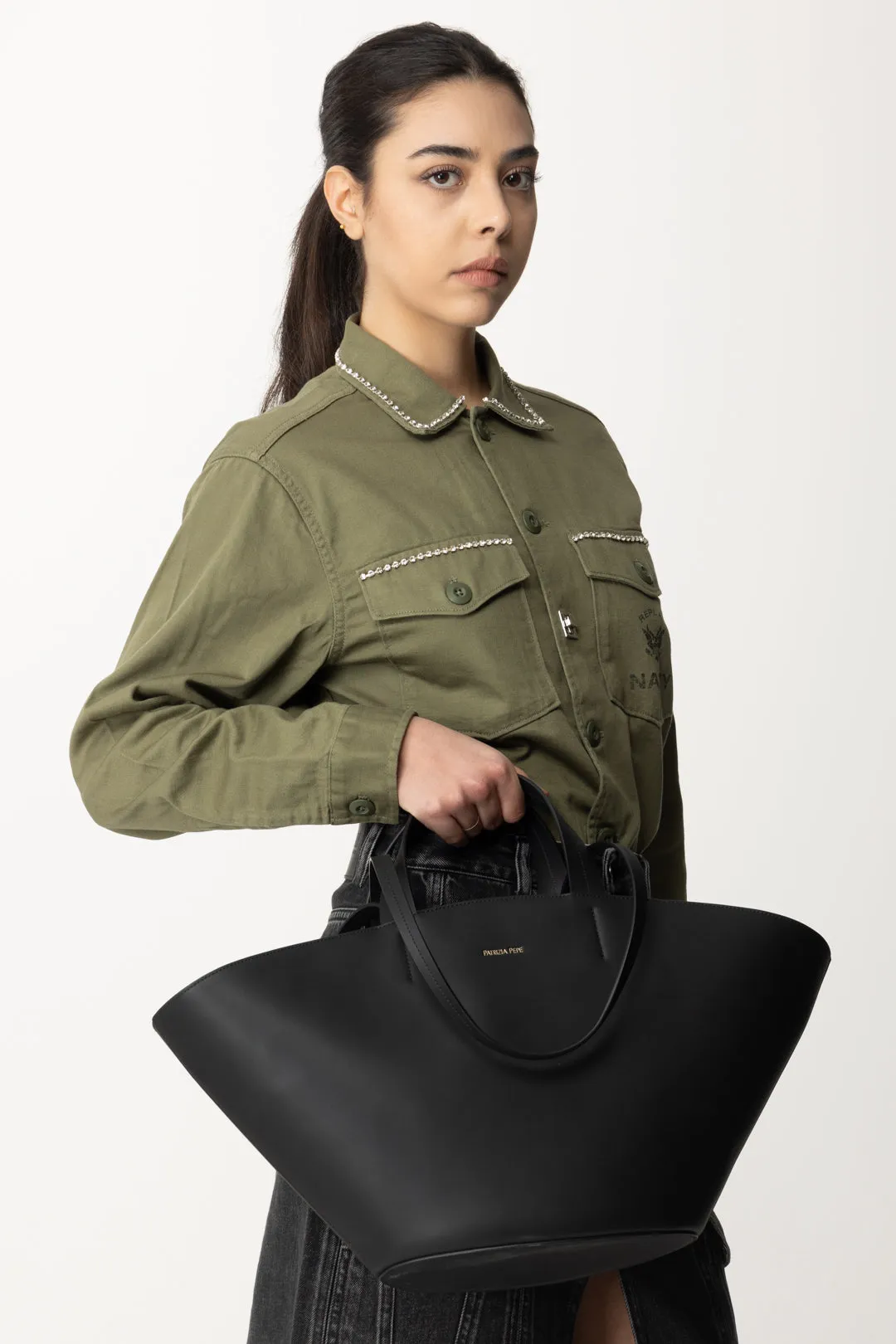 Borsa Shopping In Pelle