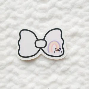 Bow Waterproof Stickers (selections available)