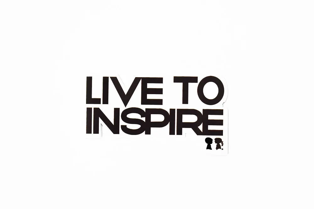 BOY MEETS GIRL® Live to Inspire Sticker