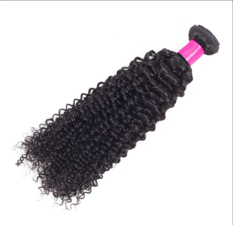 Brazilian Kinky Curly 4 Bundles With 13×4 Lace Frontal 10A Grade 100% Human Remy Hair MYLOCKME