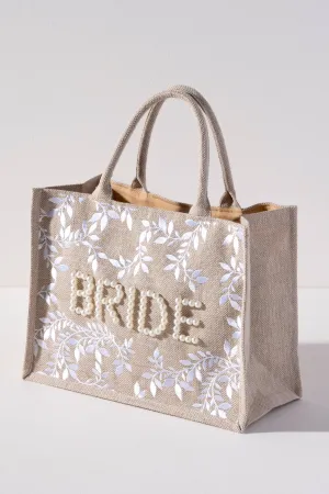 BRIDE TOTE, NATURAL: Natural
