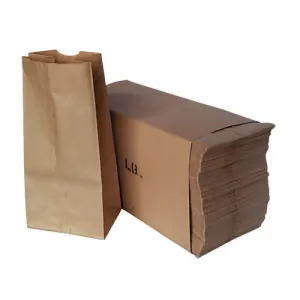 Brown Paper Bag  500 ct Bundle #12 (7" x 4.5" x 13.7") - Case - 500 Units