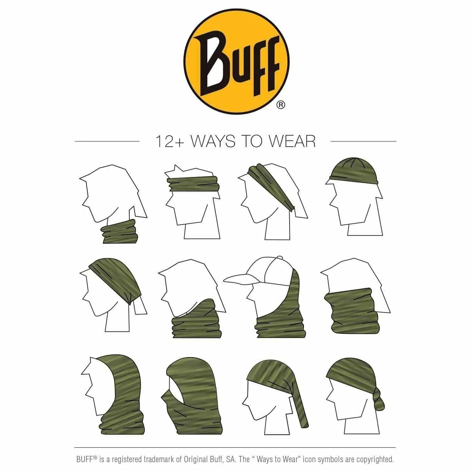 Buff CoolNet UV Multifunctional Neckwear