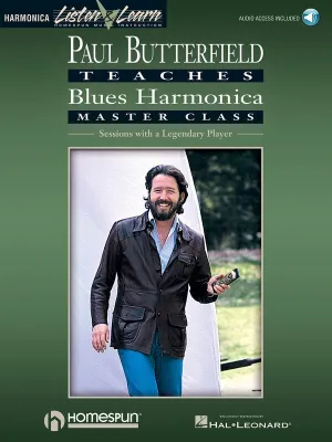 BUTTERFIELD - BLUES HARMONICA MASTER CLASS BK/OLA