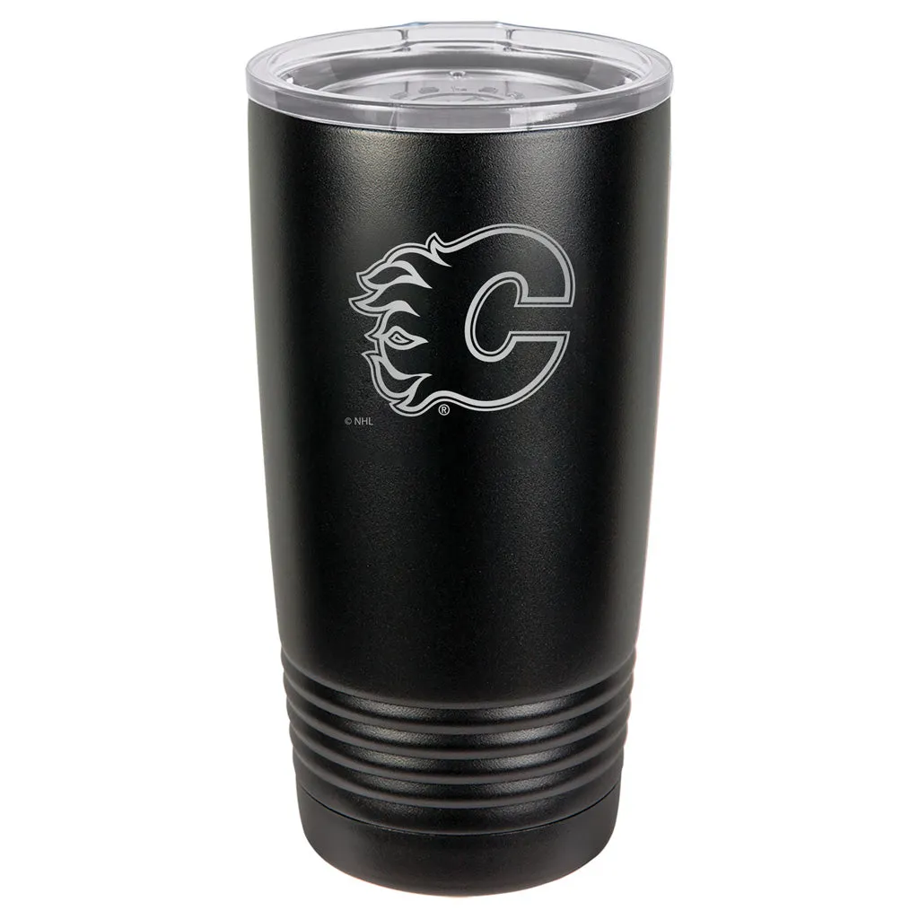 Calgary Flames 20oz Polar Tumbler - Black