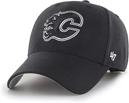 Calgary Flames 47 Brand NHL Basic MVP Adjustable Hat