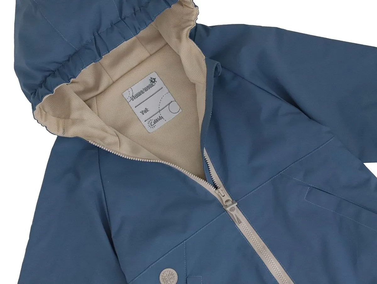 Calikids Lined Rain Jacket - Midnight Blue