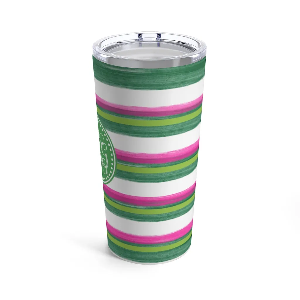 Candy Stripe Tumbler 20oz