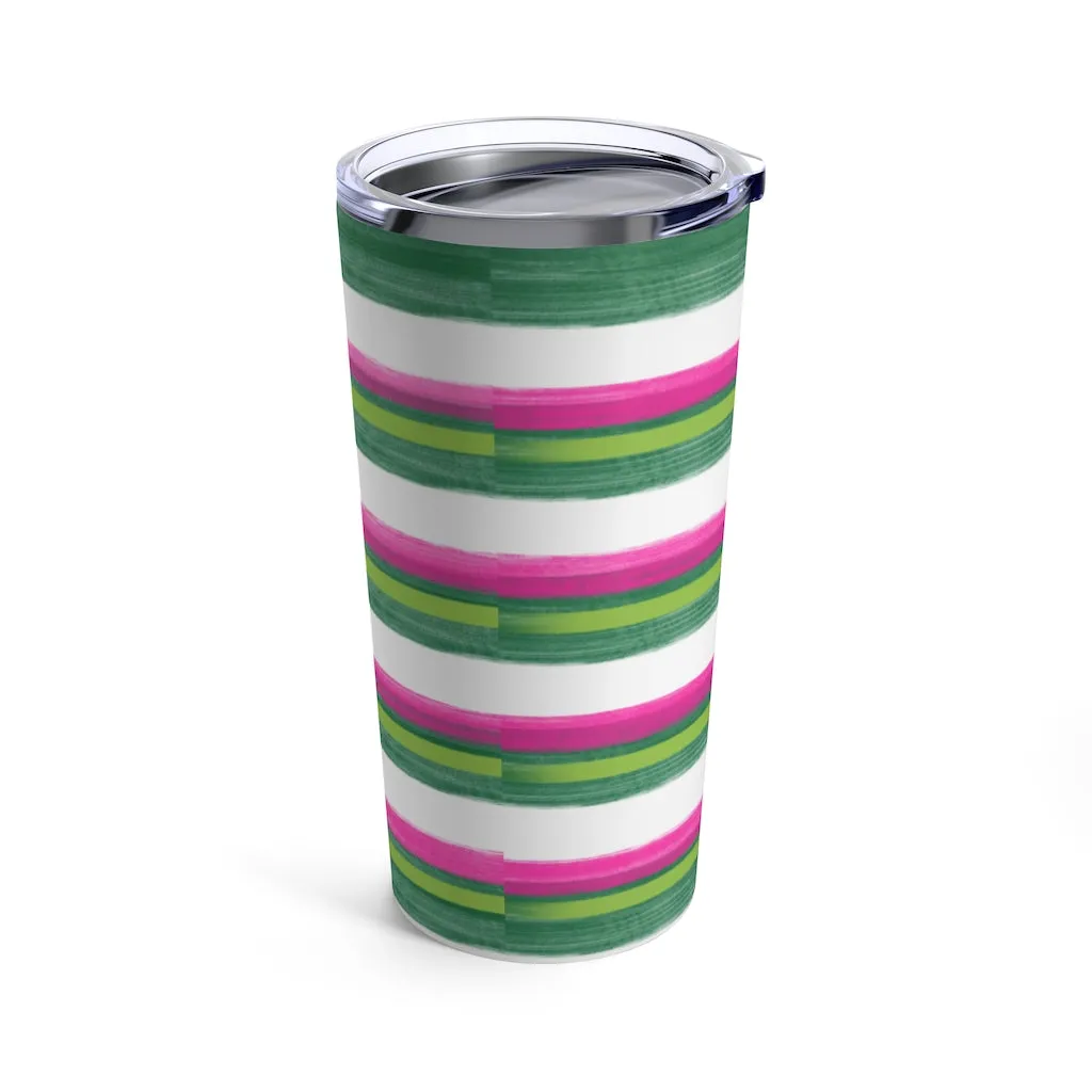 Candy Stripe Tumbler 20oz