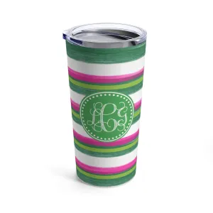 Candy Stripe Tumbler 20oz