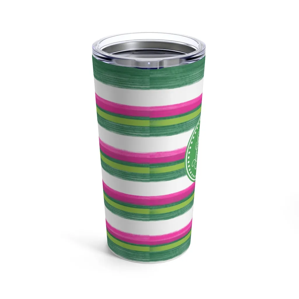 Candy Stripe Tumbler 20oz