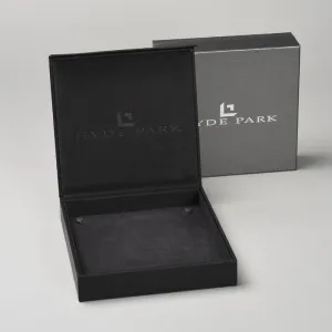 Cannes Square Necklace Box with Magnetic Closure