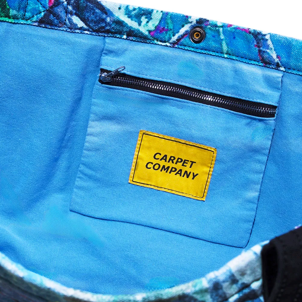 Carpet Company Realtree Tote Bag Blue