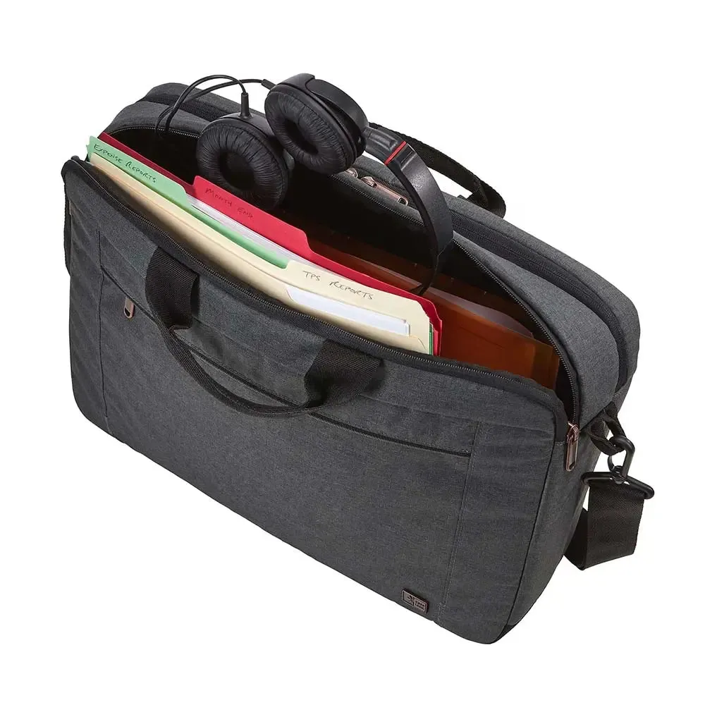 Case Logic Era 15.6″ Laptop Attaché ERALB-116 – Obsidian