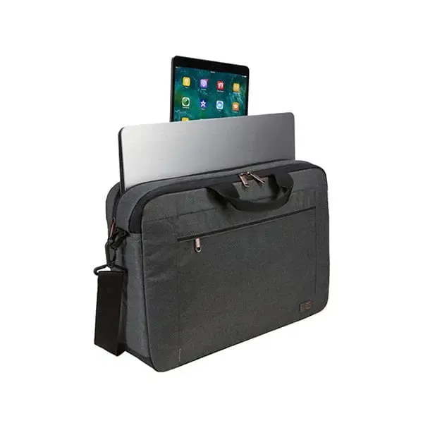 Case Logic Era 15.6″ Laptop Attaché ERALB-116 – Obsidian