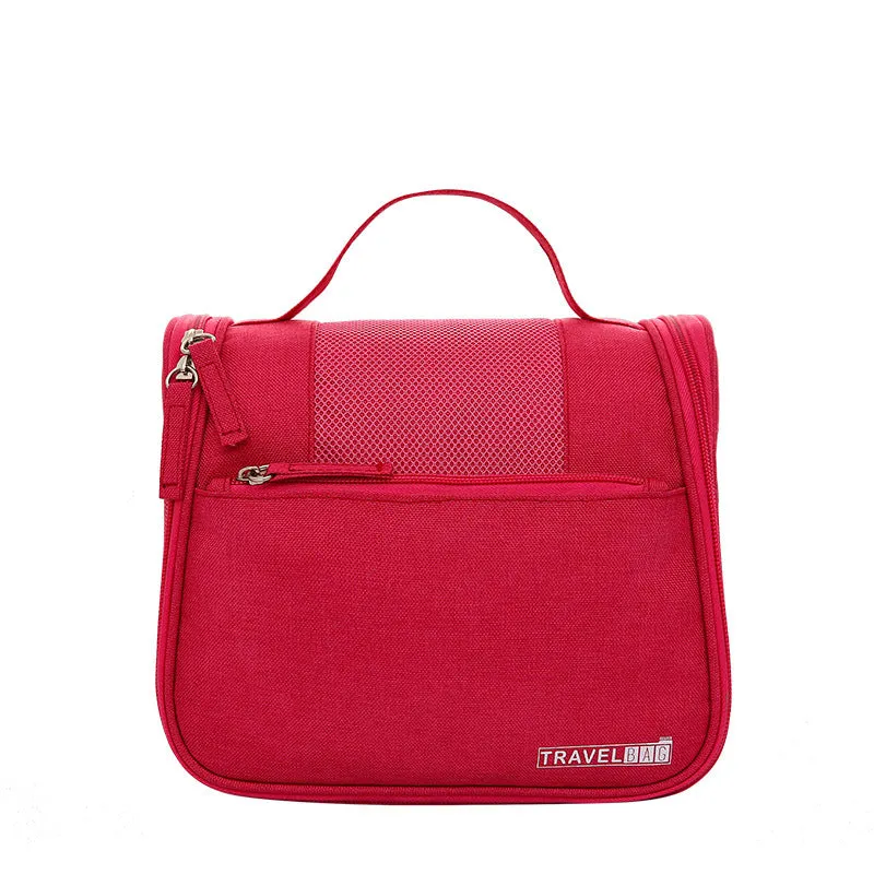 Cationic Solid Color Wash Portable Cosmetics Storage Can Cosmetic Bags
