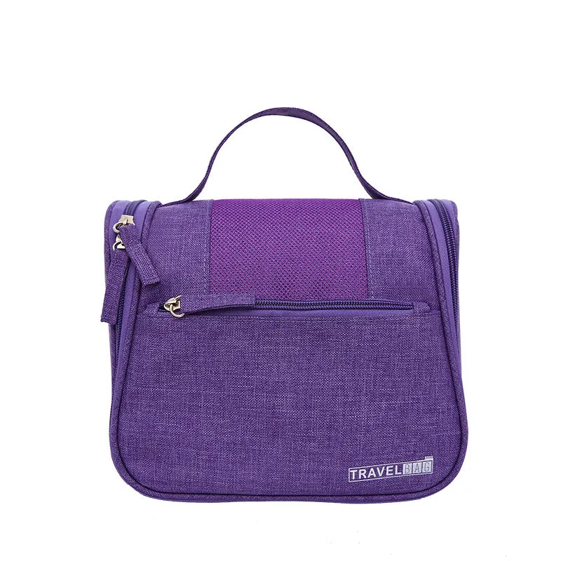 Cationic Solid Color Wash Portable Cosmetics Storage Can Cosmetic Bags