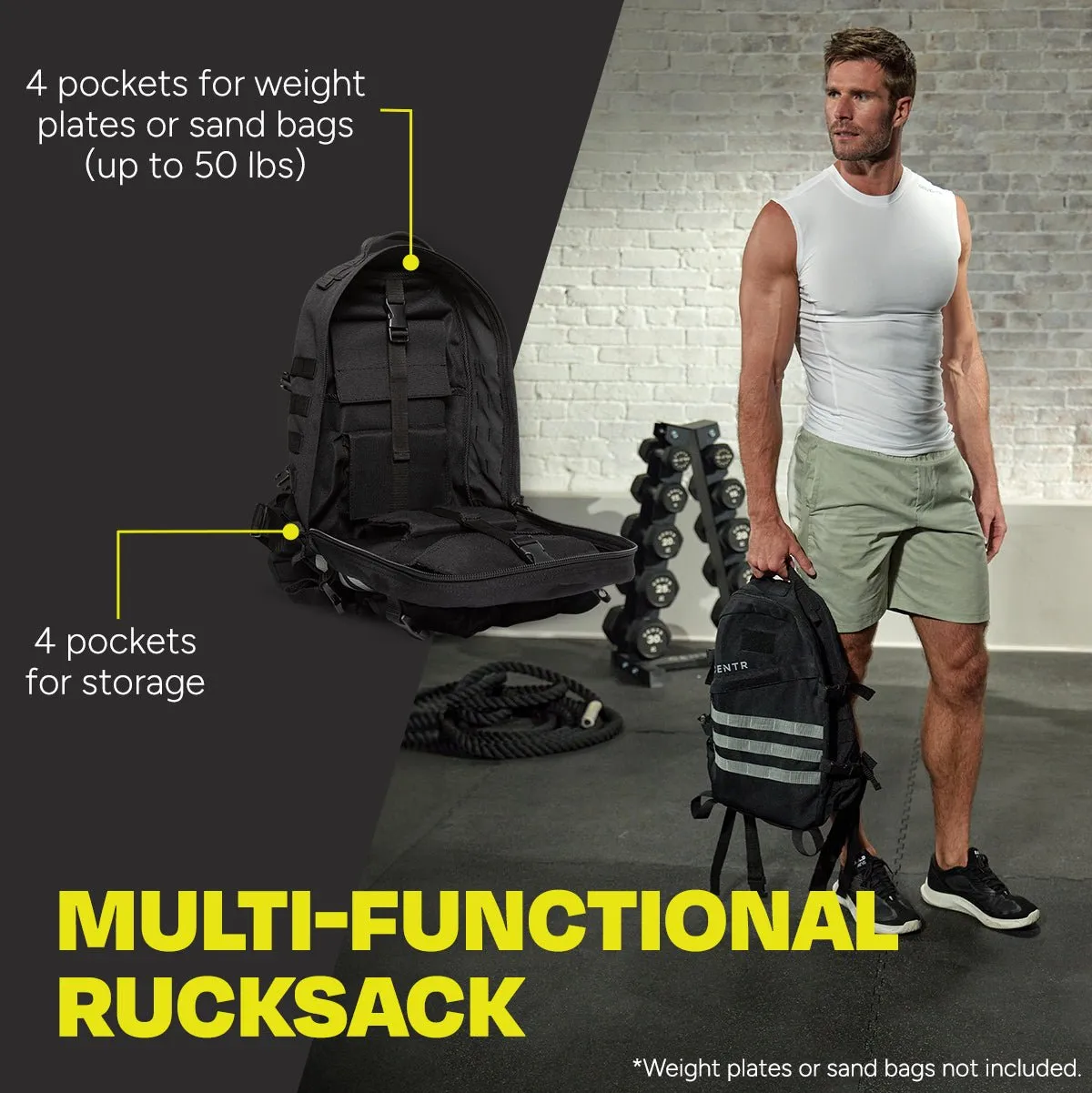 Centr Rucksack (up to 50 LB)