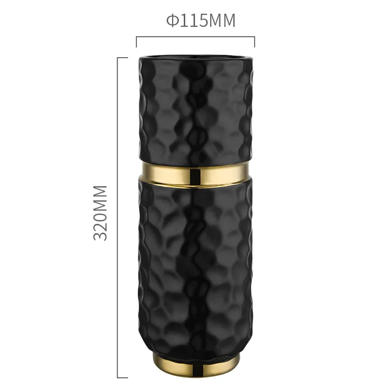 Ceramic Vase Black