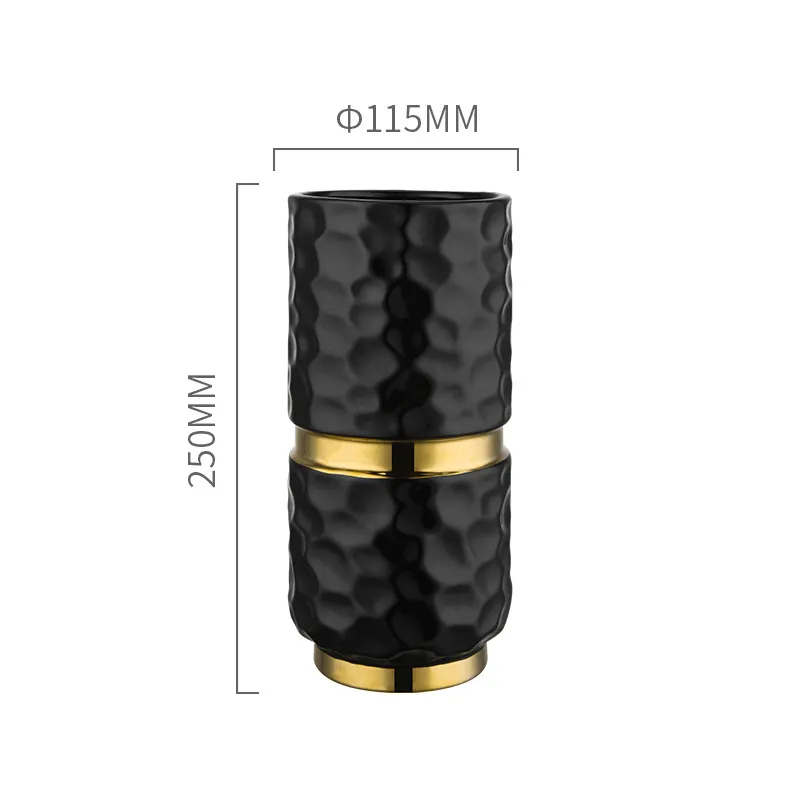 Ceramic Vase Black