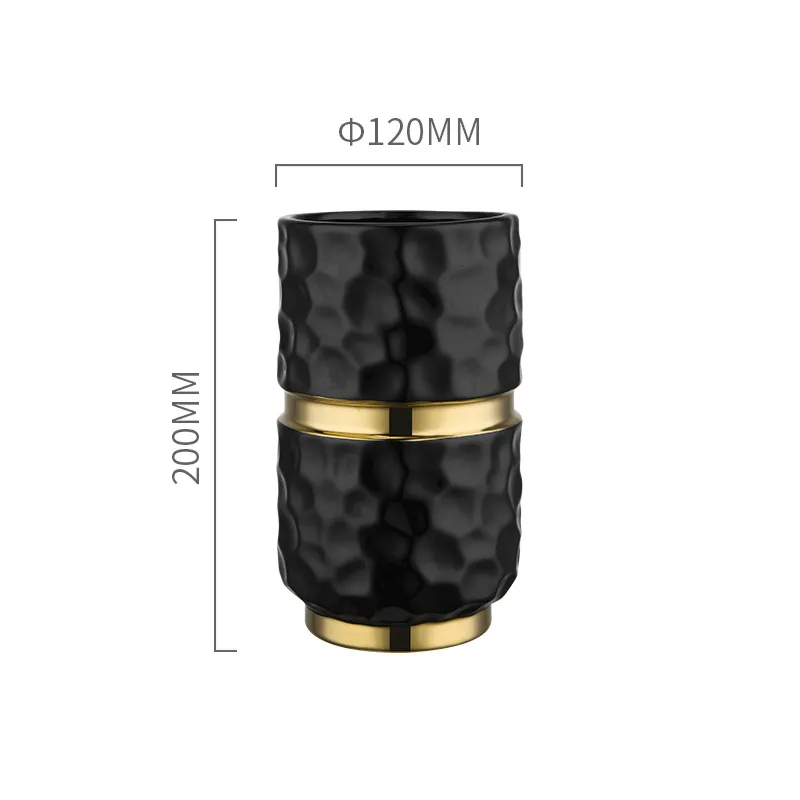 Ceramic Vase Black