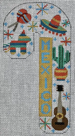 CH-940 Travel Candy Cane - Mexico