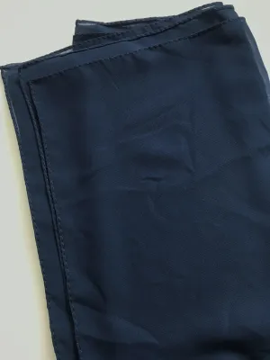 Chiffon Scarf - Rectangle (Blues)