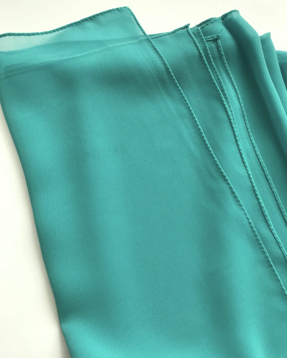Chiffon Scarf - Rectangle (Blues)