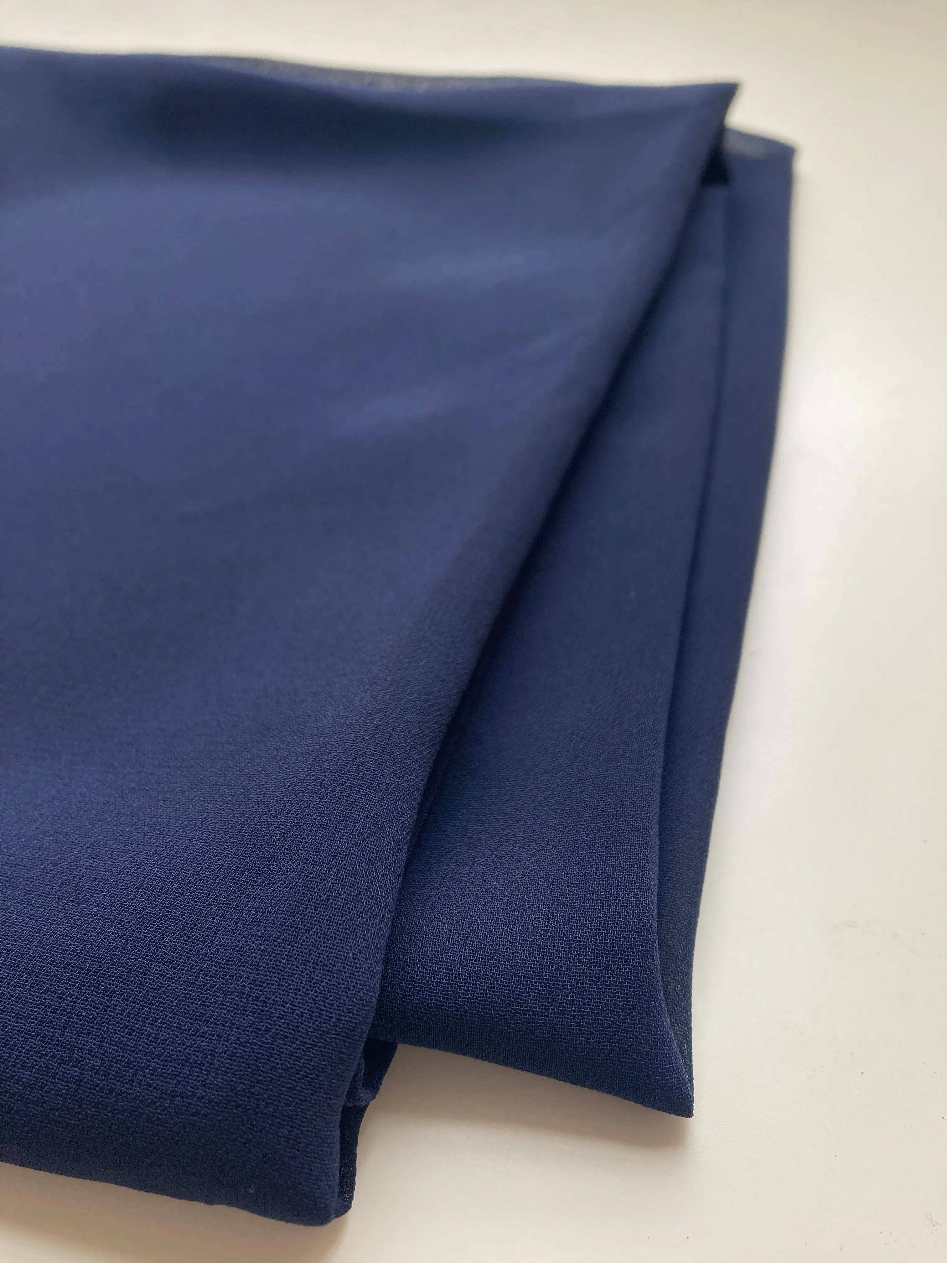 Chiffon Scarf - Rectangle (Blues)