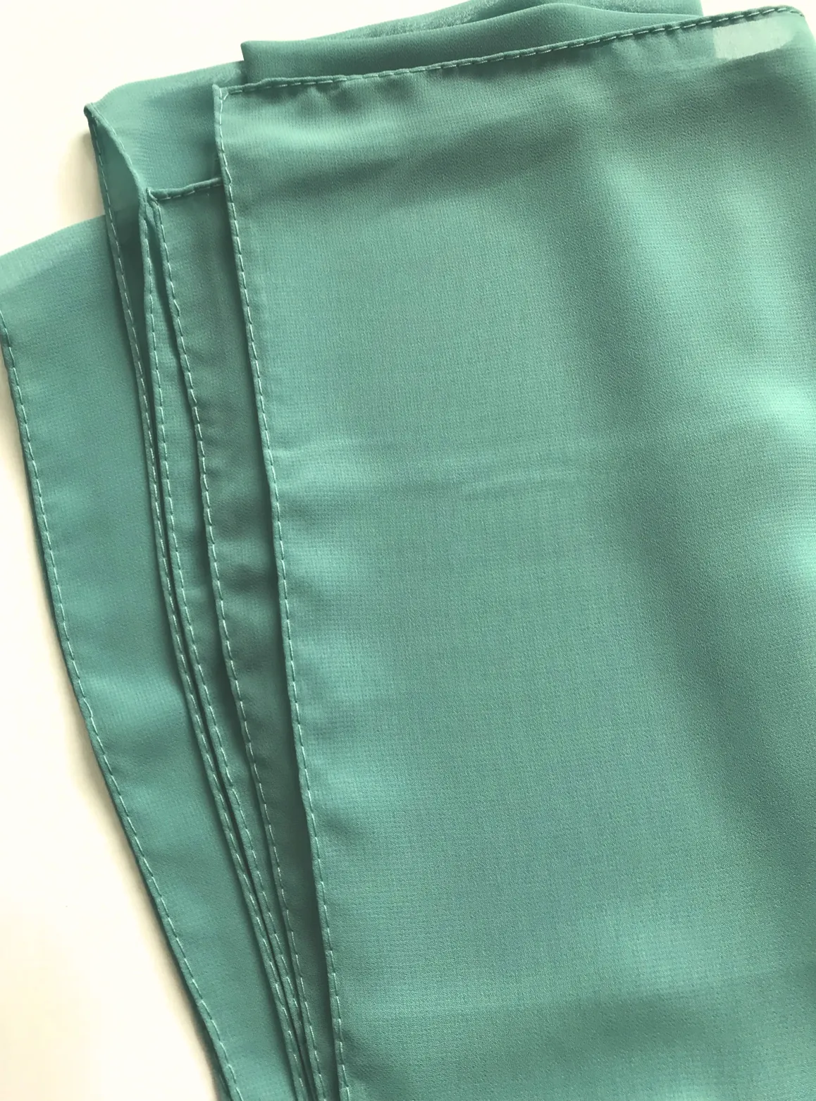 Chiffon Scarf - Rectangle (Blues)