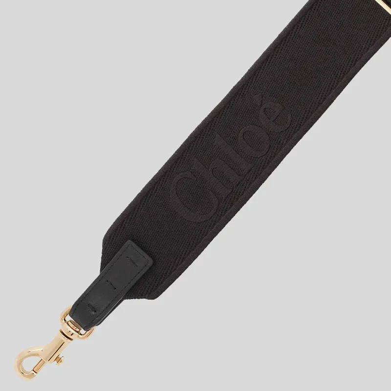CHLOE Adjustable Strap In Canvas Black RB-CHC24SK892L50001