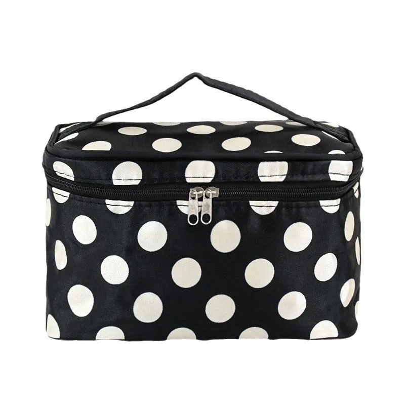 Classic Clutch With Mirror Storage Wash Cosmetic Bags