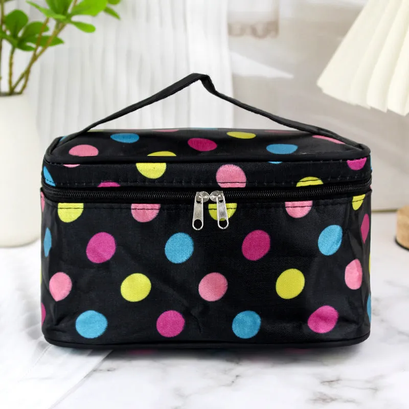 Classic Clutch With Mirror Storage Wash Cosmetic Bags