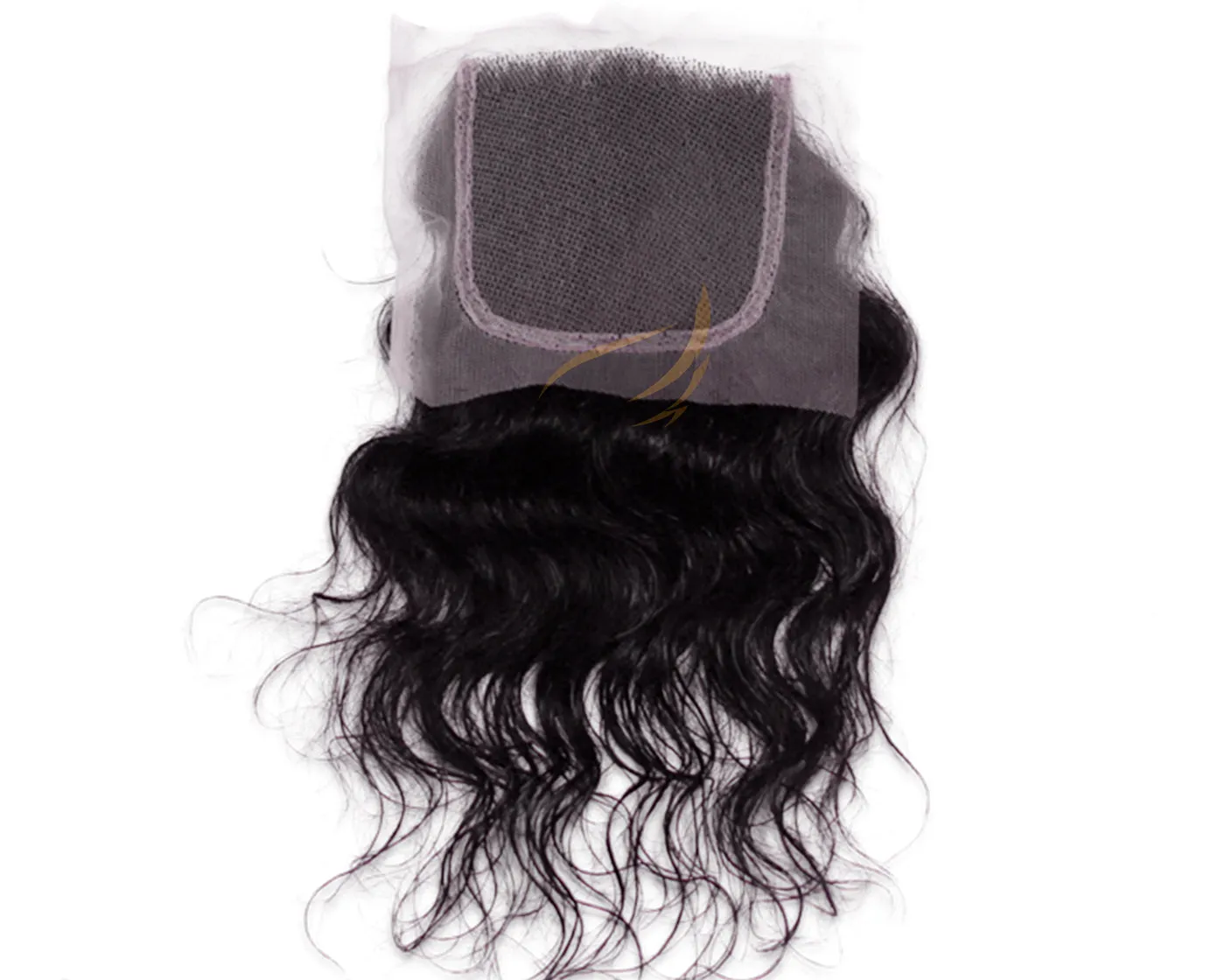 Closure 4 X 4 Swiss Lace - Natural Curly