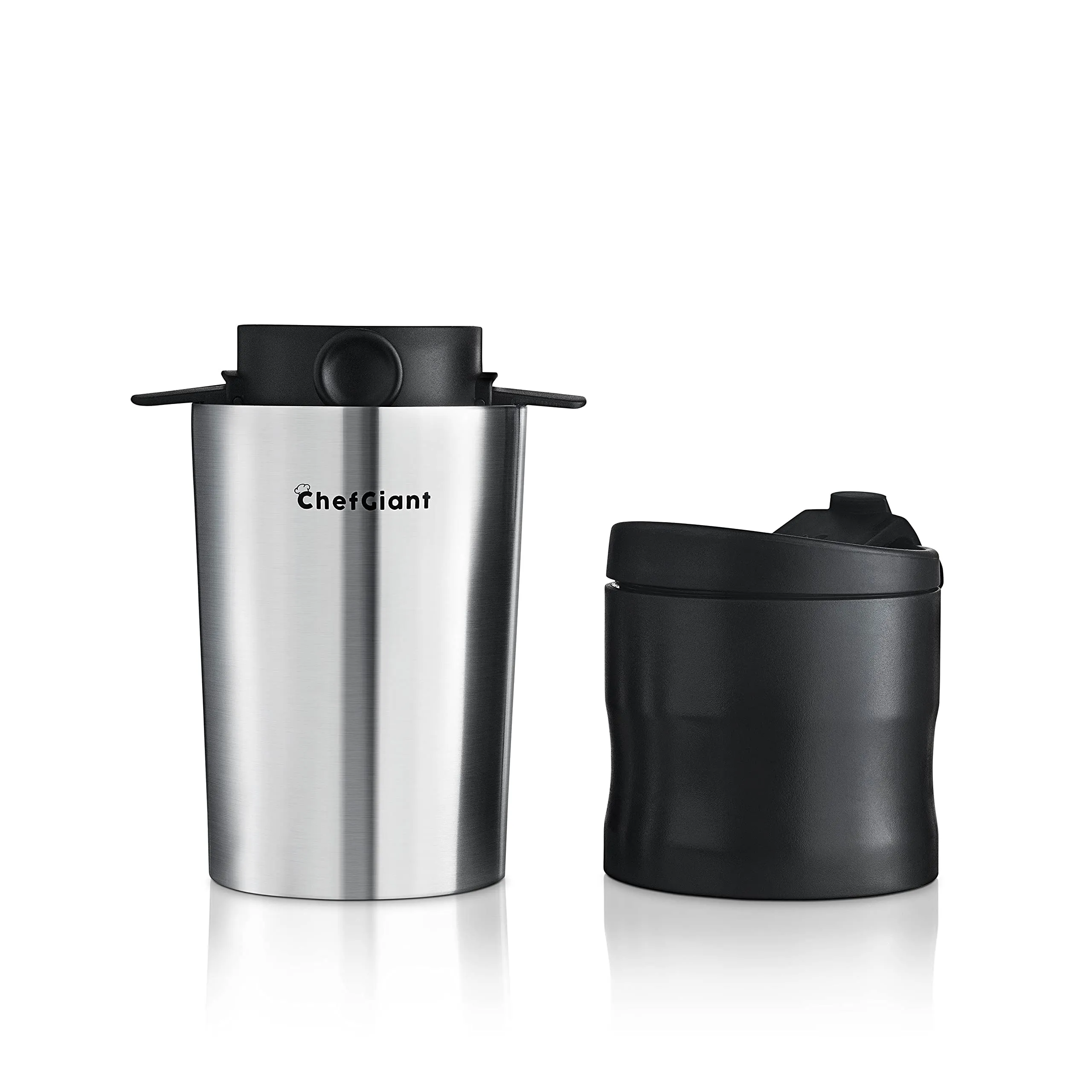 Coffee Maker With Rechargeable Electric Ceramic Coffee Grinder Travel Mug