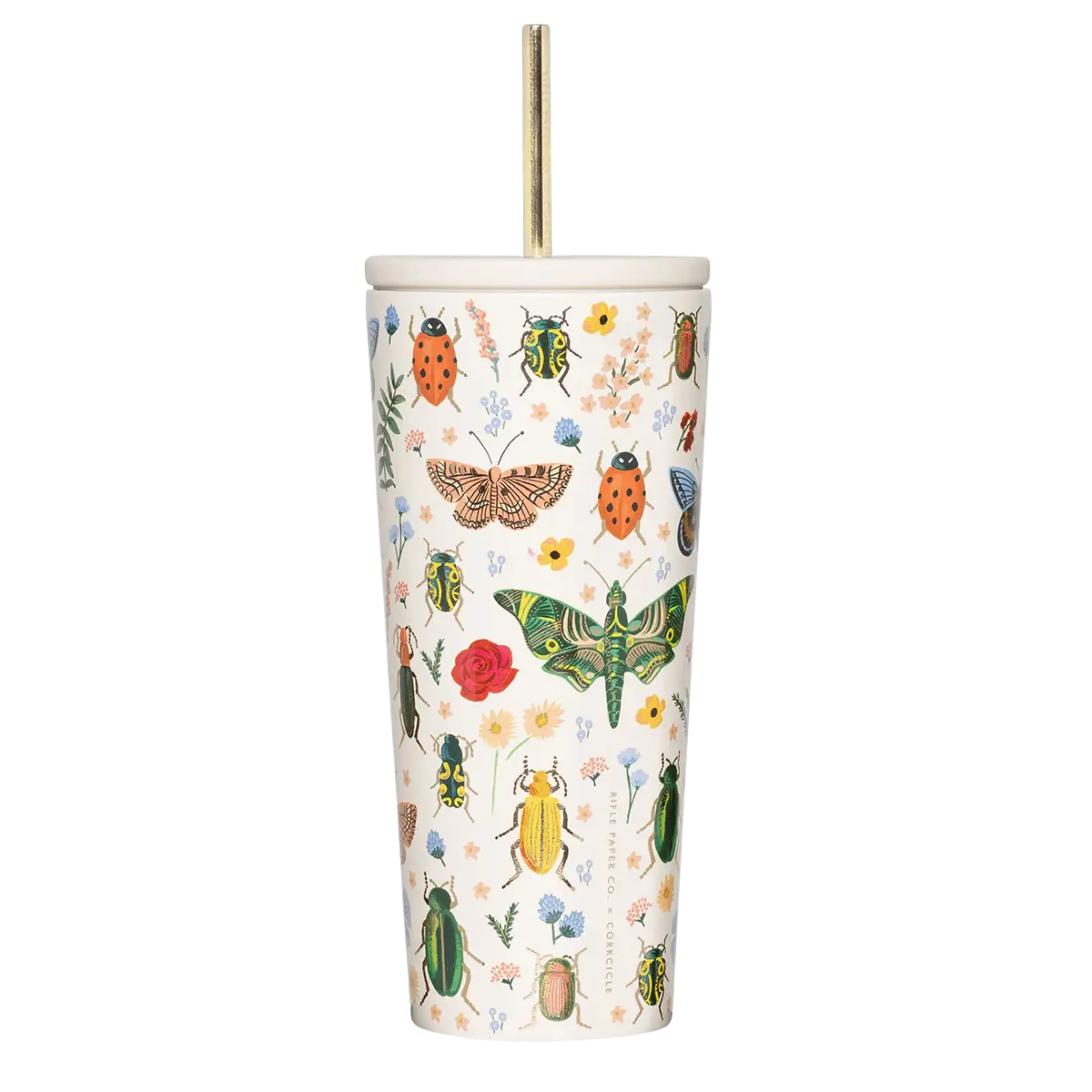 Cold Cup - 24oz Rifle Paper - Curio Cream