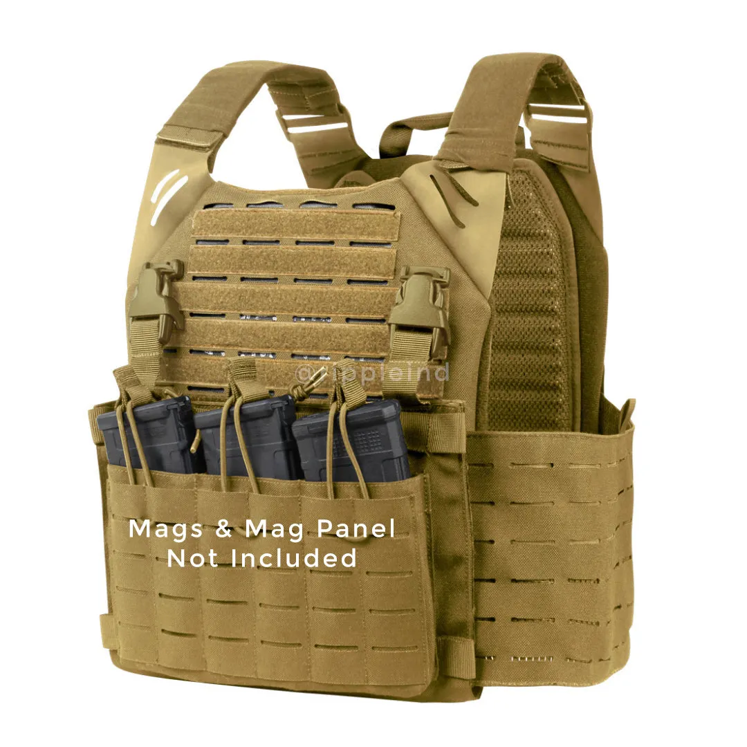Condor - Black - VAS LCS Vanquish Plate Carrier - CLEARANCE