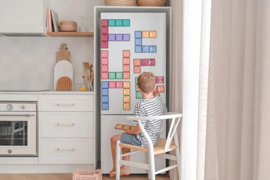 Connetix Magnetic Tiles Pastel Rectangle 24 Piece Pack
