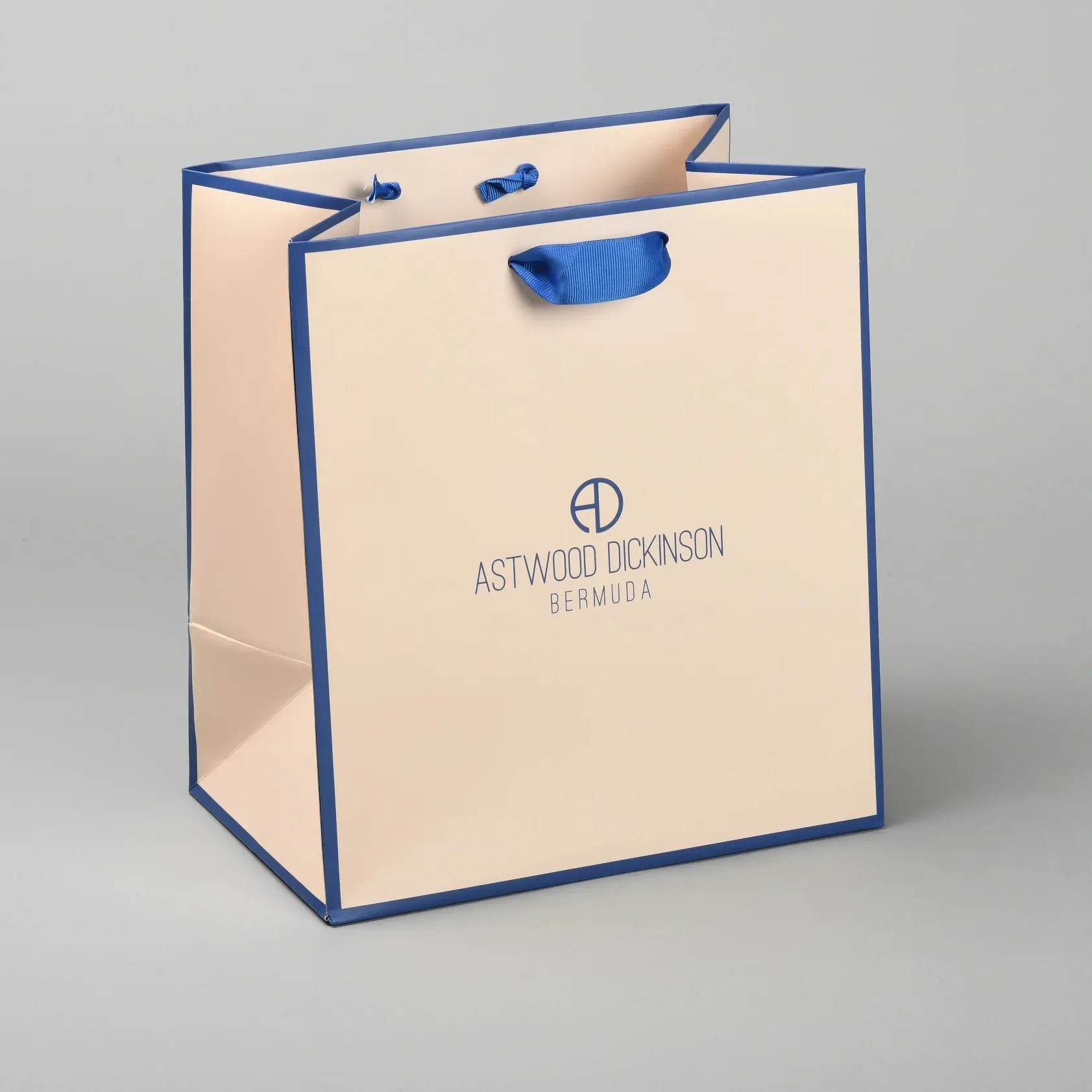 Contrasting Frame Shopping Bag