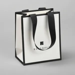 Contrasting Frame Shopping Bag