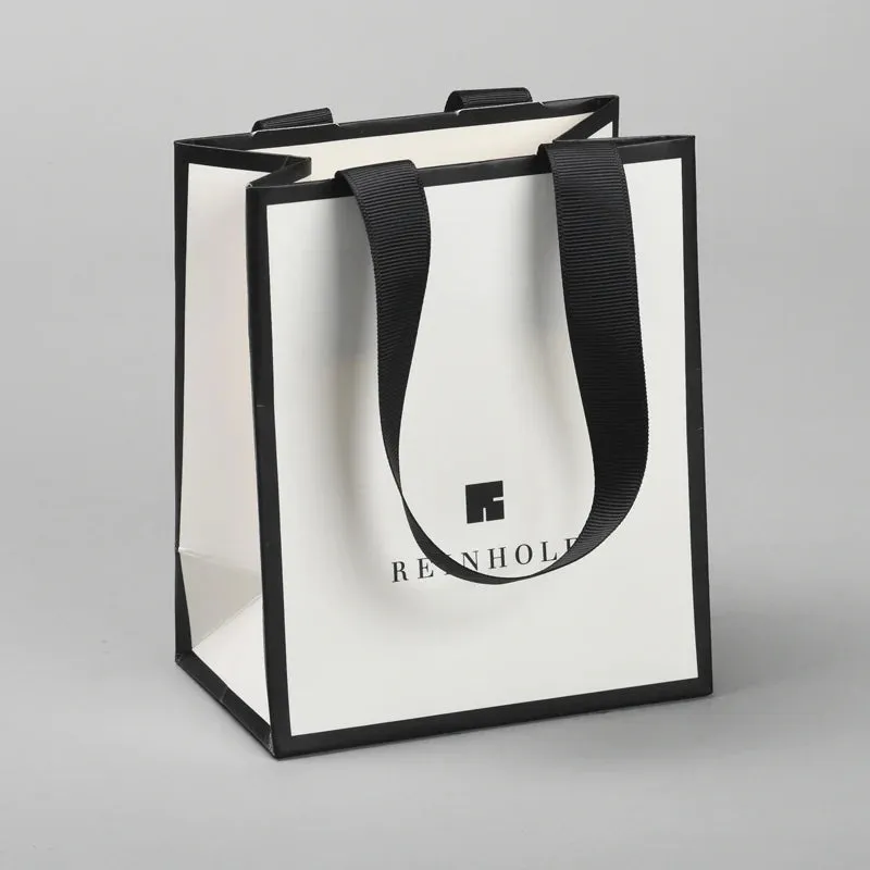 Contrasting Frame Shopping Bag