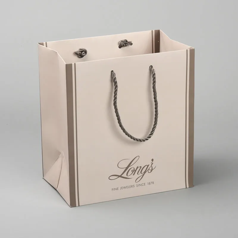 Contrasting Frame Shopping Bag