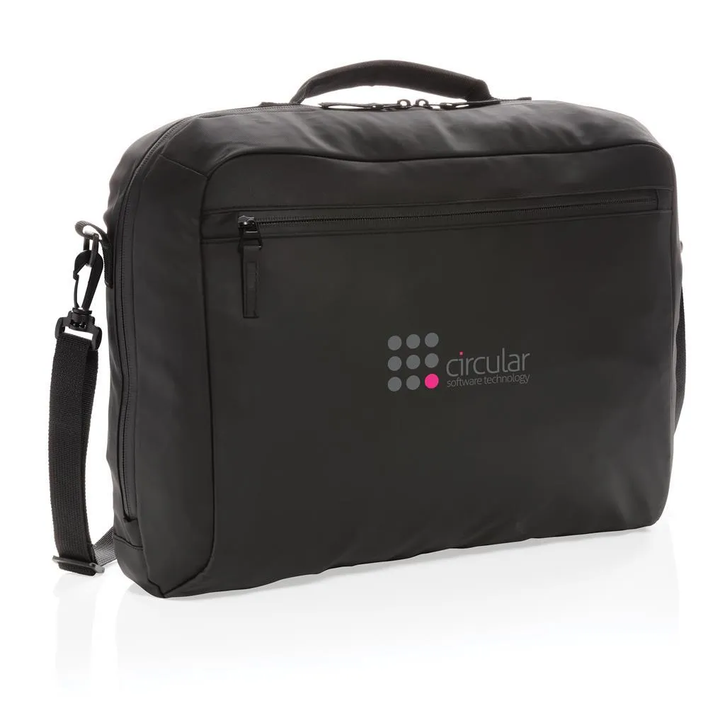 Crna moderna 15,6" laptop torba bez PVC-a