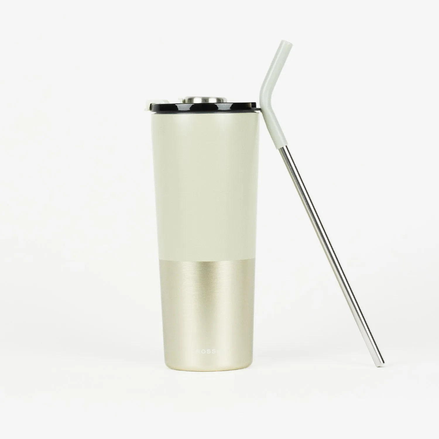 Crossing Volt Insulated Stainless Steel Straw Tumbler 710ML